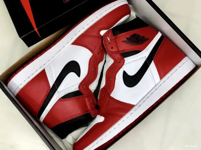 1st Kicks 1 High Jordan Air OG 555088-101 Retro 